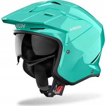 Helma na motorku PŘILBA AIROH KOMBAKT BARVA AQUAMARINE LESKLÁ XL