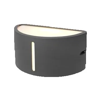 Venkovní osvětlení Venkovní nástěnné svítidlo IP54 šedé nahoru dolů BRELL ki