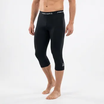 Pánské oblečení Termo spodky FISCHER Base Pro Pants Black Černá XXL