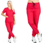 Zdravotnické kalhoty Martex růžové 4XL