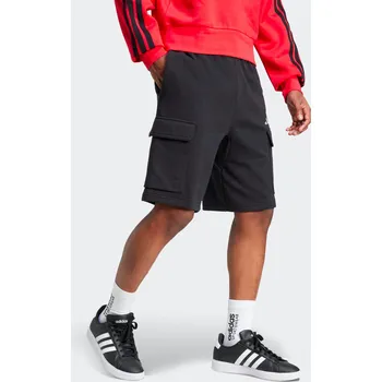 ADIDAS Pánské bavlněné kraťasy M ČERNÁ