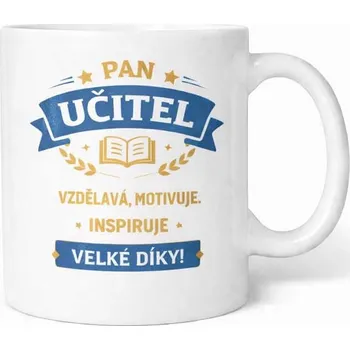 Hrneček pro pana učitele 7 - bílý