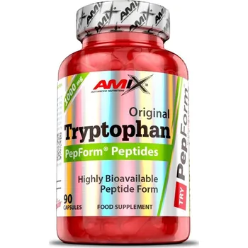 Aminokyselina Amix Tryptophan Pepform peptides 500 mg 90 cps.