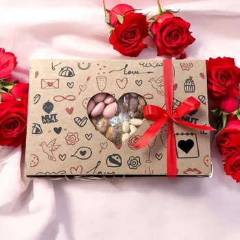 Nutworld.cz Dárková ořechová krabička 4x80g ZAMILOVANÁ