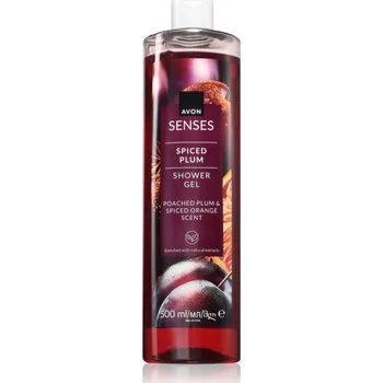 Sprchový gel Avon Senses Spiced Plum sprchový gel 500 ml