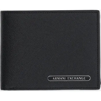 Kožená peněženka Armani Exchange XM001972.AF12702.NOS černá 99X, vel. ONE SIZE