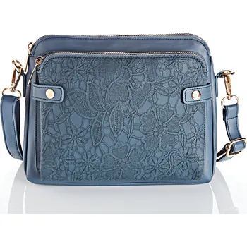 Kabelka Kabelka Amelie jeansová modrá 24 x 19 x 8 cm.