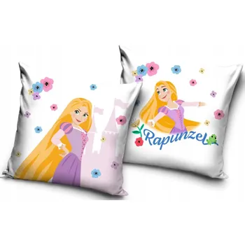 Polštář Disney Princezny, Polštář Zlatovláska, polštář 40x40 cm