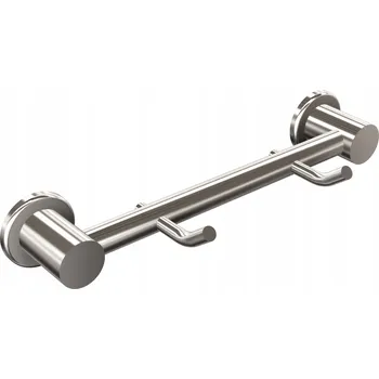 Věšák Tyč s háčky na kolíčky Andex stříbrná