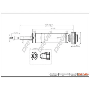 Tlumič pérování Dr!ve+ DP1610.10.0073