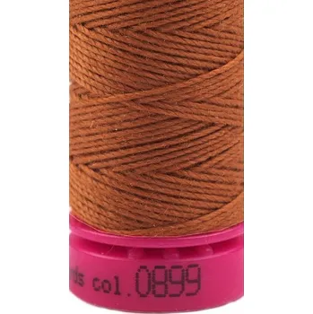 Nit Polyesterová nit Amann Aspo 30, 30 m, 0899 karamelová hnědá