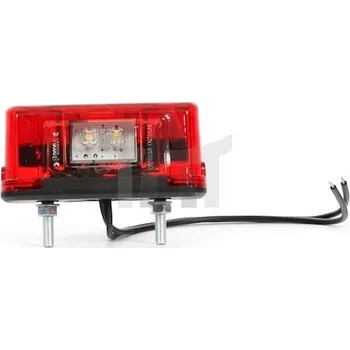 Osvětlení SPZ Červené diodové osvětlení SPZ WAS W53/DIODA