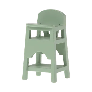 Jídelní židlička MAILEG Jídelní židlička - mint S24