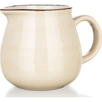 Konvička na mléko mléčenka 350ml PALAS keramická KRÉM