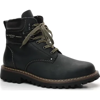 Pánská zimní obuv JOSEF SEIBEL 21925 Adelboden černé, pánská zimní obuv vel.43