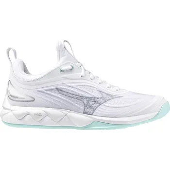 Dámská sálová obuv Dámská sálová obuv Mizuno Wave Luminous 3 W White/Blue Tint EUR 38