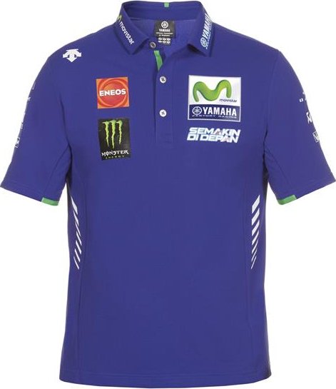 Originální tričko s límečkem týmu Yamaha MotoGP - S B17GP110E00S