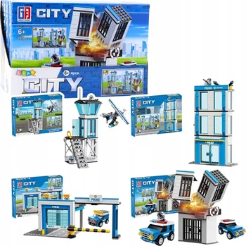 ostatní stavebnice Stavební Stavebnice Budovy policejních stanic 190-213 dílů