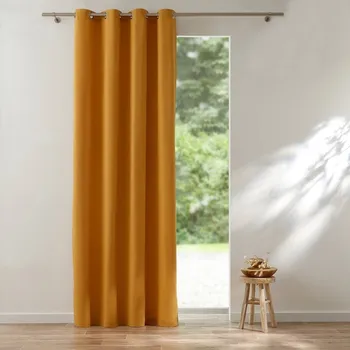 Závěs Blancheporte Zatemňovací závěs zn. Colombine®, jednobarevný medová 135x180 cm