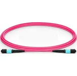 XtendLan FO patch MPO(f)-MPO(f), 2m, OM4, 12/12, kabel kulatý 3mm, křížený (Type B)