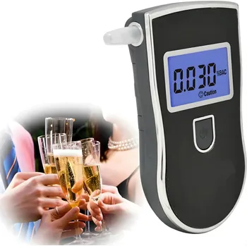 Alkohol tester LCD Alkoholový tester AQ-39225 - Čierna/Sivá