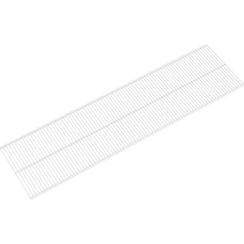 Obývací pokoj INTEGRI Mřížová police ARWA 320/1200, 30,5 × 116,5 cm, ocel, bílá&nbsp;57200