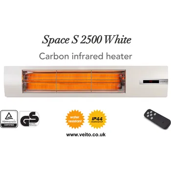 Infrazářič Karbonový infrazářič VEITO SPACE S 2500W - bílý