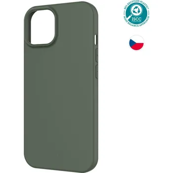 Pouzdro na mobilní telefon Fixed TPU gelový kryt ReStory pro Apple iPhone 15, zelený