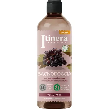 Sprchový gel Itinera Uve rosse Toscane Tělové mýdlo, 370 ml