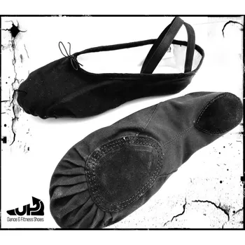 Dámská fitness obuv Baletní piškoty UP černé