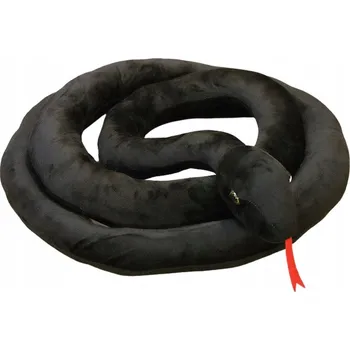 plyšák Plyšák Had Černý 300 cm