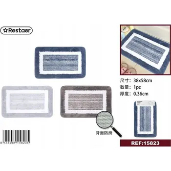 Koupelnová předložka Měkká koupelnová předložka 38x58 cm s protiskluzovou spodní stranou