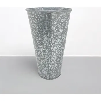 Obal na květináč Plechová nádoba/ obal na květináč 24*40cm