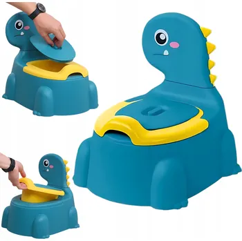 Kojenecká hygiena Nočník pro děti tréninkový přenosný protiskluzový trůn dinosaurus