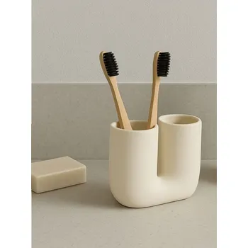 Držák na kartáček Sinsay - Držák na zubní kartáčky - béžová - 838GN-02X - 838GN-02X-ONE