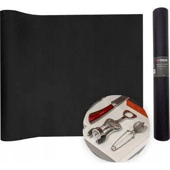 Obraz OCHRANNÁ PODLOŽKA PROTI SKLUZU DO ZÁSUVEK ČERNÁ 45 X 100 cm TRAGAR