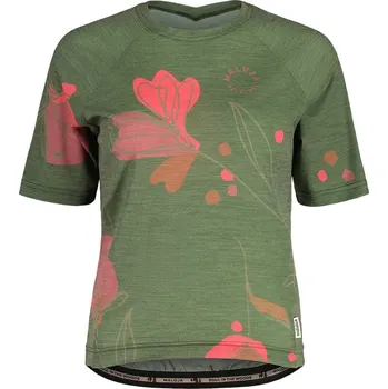 cyklistický dres dámský volný dres Maloja BagniM. fir alpflower XL