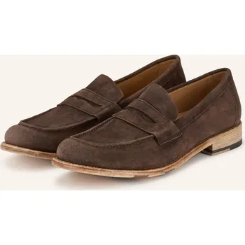 Pánské mokasíny Cordwainer Penny Loafers, tmavě hnědá