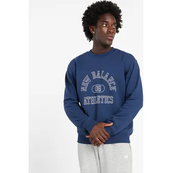 Pánská mikina Pánská mikina New Balance MT43507NNY – modré