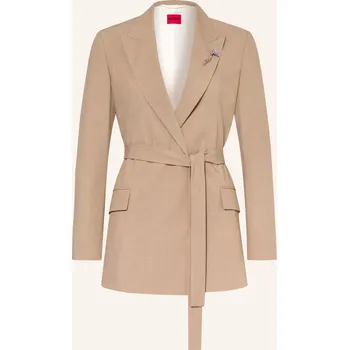 Dámské oblečení Hugo Dámské Sako Abivale, béžová, 36