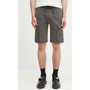 Pánské kraťasy Bavlněné šortky C.P. Company 18CMSB160A006090M šedá 90X, vel. XL