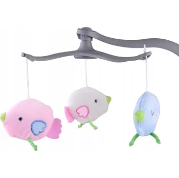 Elektrické lehátko, houpačka a kolébka v jednom s melodiemi a zvuky přírody ZA4693