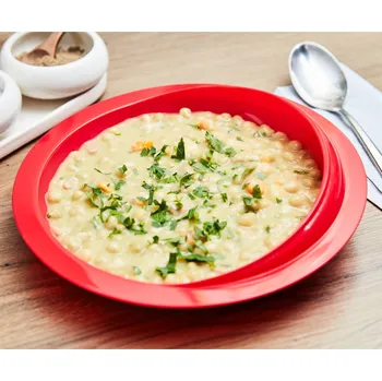 Talíř Protiskluzový talíř rubínová