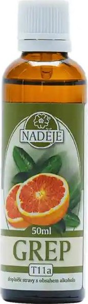Naděje-Podhorná Grep tinktura 50 ml na mikrobiologickou rovnováhu těla