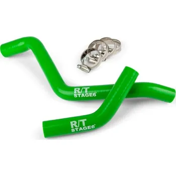 Chlazení pro motocykl Sada hadic chladicí kapaliny Stage6 R/T Derbi Euro 3/4, zelená