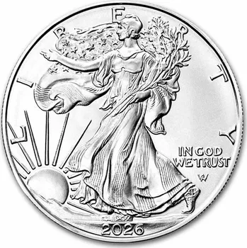 US Mint - Stříbrná mince American Silver Eagle 1 oz 2026