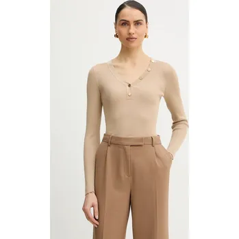 Dámský svetr Svetr Morgan MBANBIN béžová 08X, vel. M