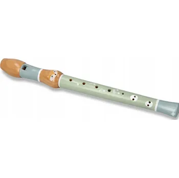 Hudební nástroj pro děti FLET DREWNIANY ZABAWKA GRAJĄCA INSTRUMENT FLÉTNA PRO DĚTI