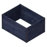 Vyvýšený záhon Upyard I-Box / 80 x 60 x 40 cm / 170 l / černá