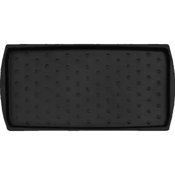 Rohožka Multy Home Soho plastový odkapávač na boty černý 38 x 73 cm 